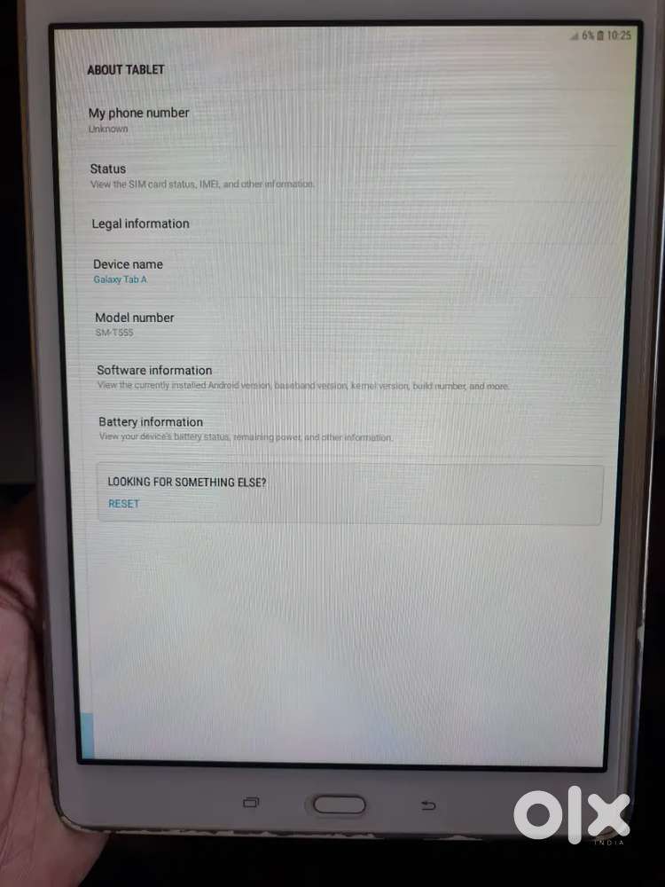 I want to sell my samsung galaxy tab A