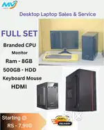 laptop-full set-cpu-monitor-ram-4gb-500gb hdd-warranty-desktop-wifi