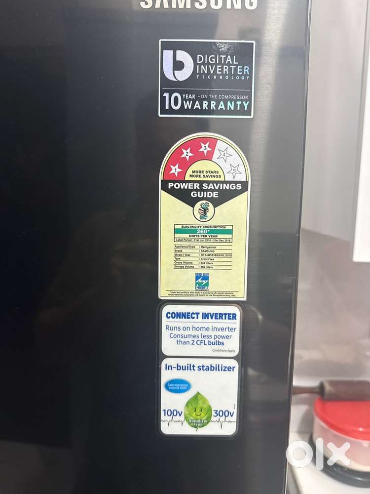 324lt Double Door Samsung Fridge