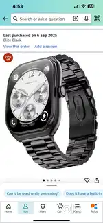 Digital watch noise