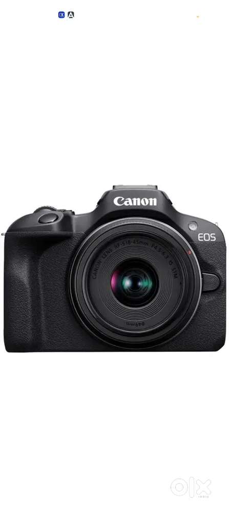 CANON R100 Mirror less with 85mm lens,4k video quality camera for rent