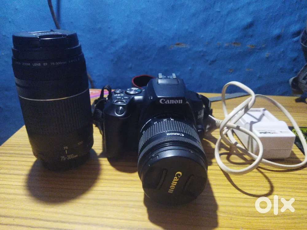 Canon 200d mark 2 with 75-300mm zoom lens