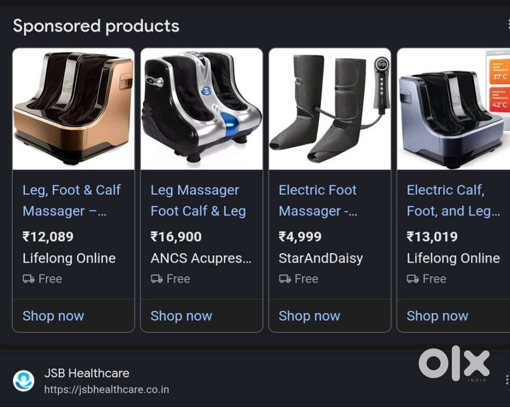 Jsb leg n foot massager