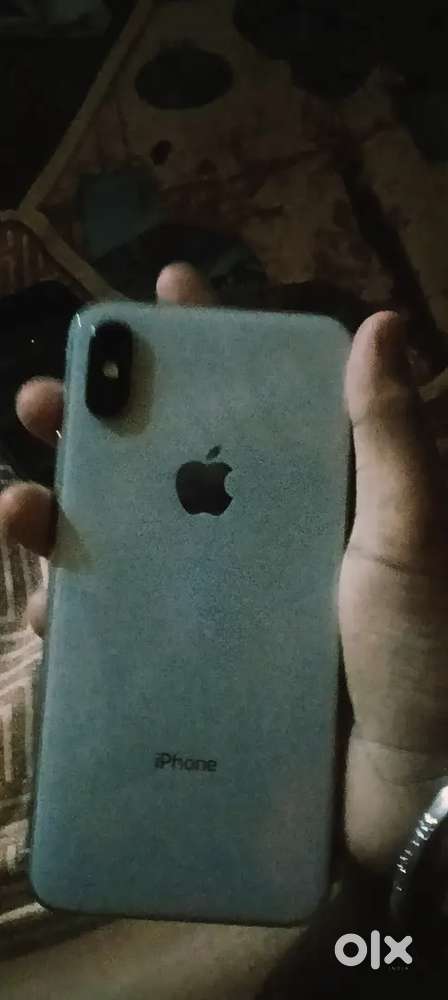 I phone x 256gb battery 100 display cracked