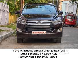 Toyota Innova Crysta 2.4 V, 2019, Diesel
