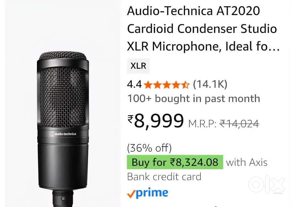 Audio technica AT2020