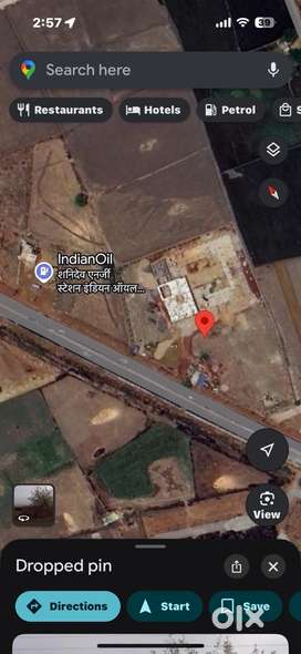 Plot near highway