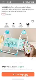 Wanda Automatic Electric Swing Cradle