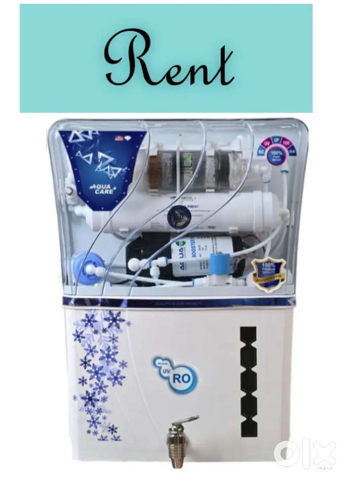 Ro water purifier available on rent