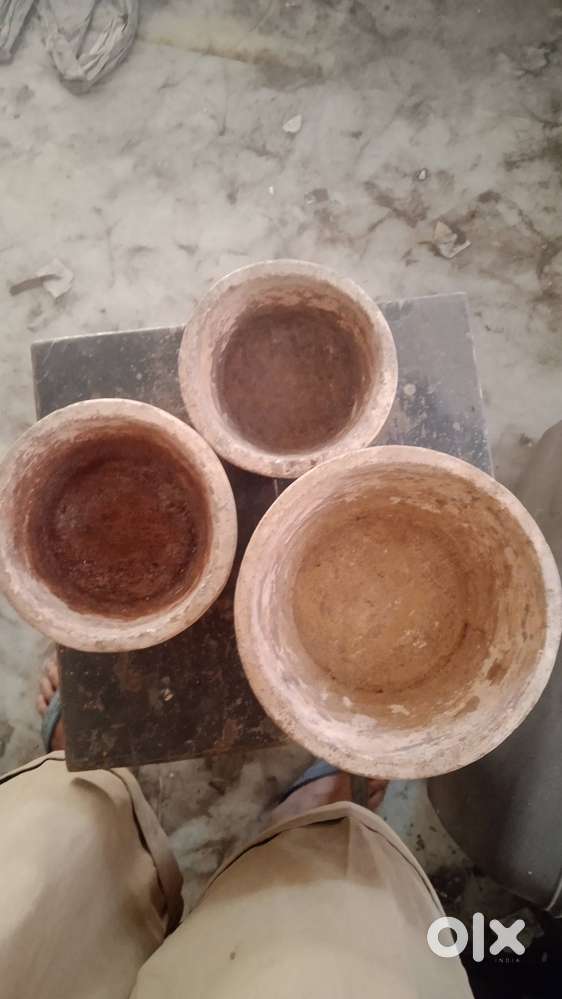 Utensils made of Original white  & black marble