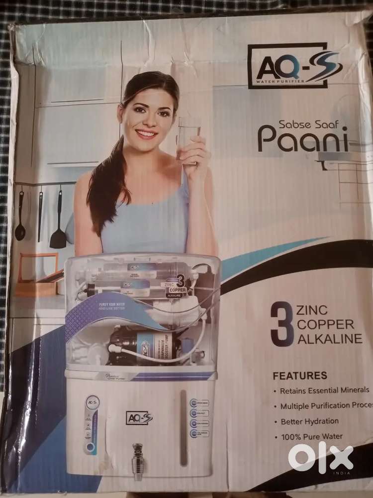 Ro water purifier 5 days old only