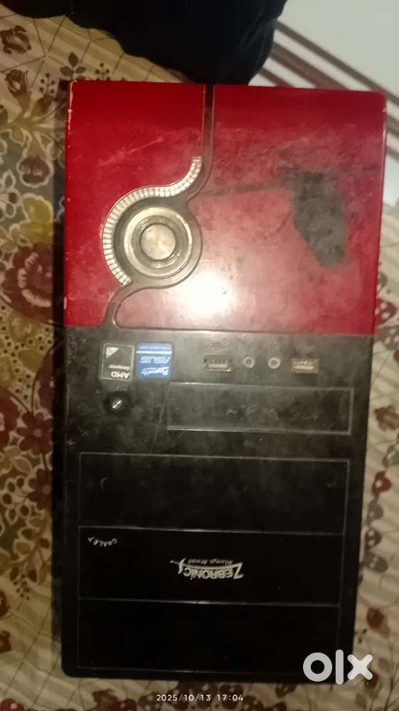 CPU with all parts and cabinet.