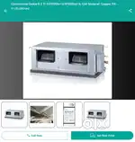 17.ton ductable AC available