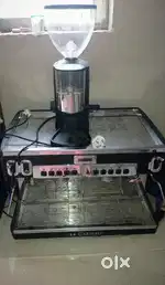 Coffee machine grinder and blender