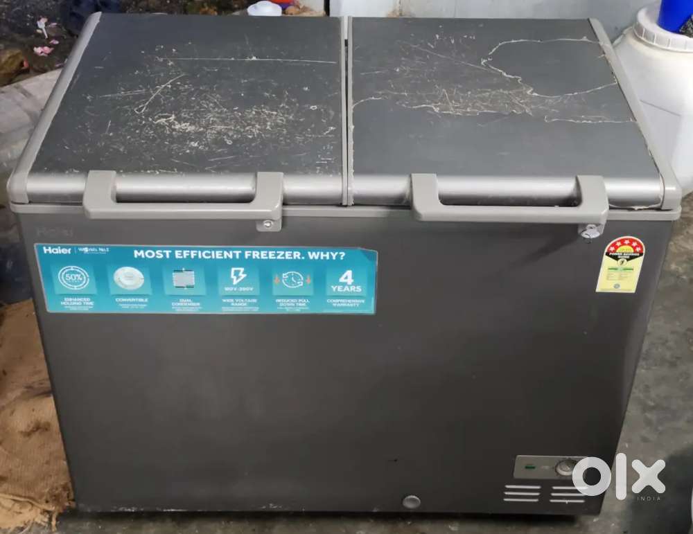 Haier double door fridge fast cooling