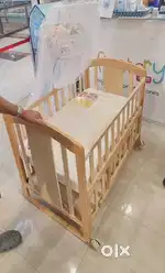 BabyHug 3 in 1 Rocking Cot cum Junior Bed
