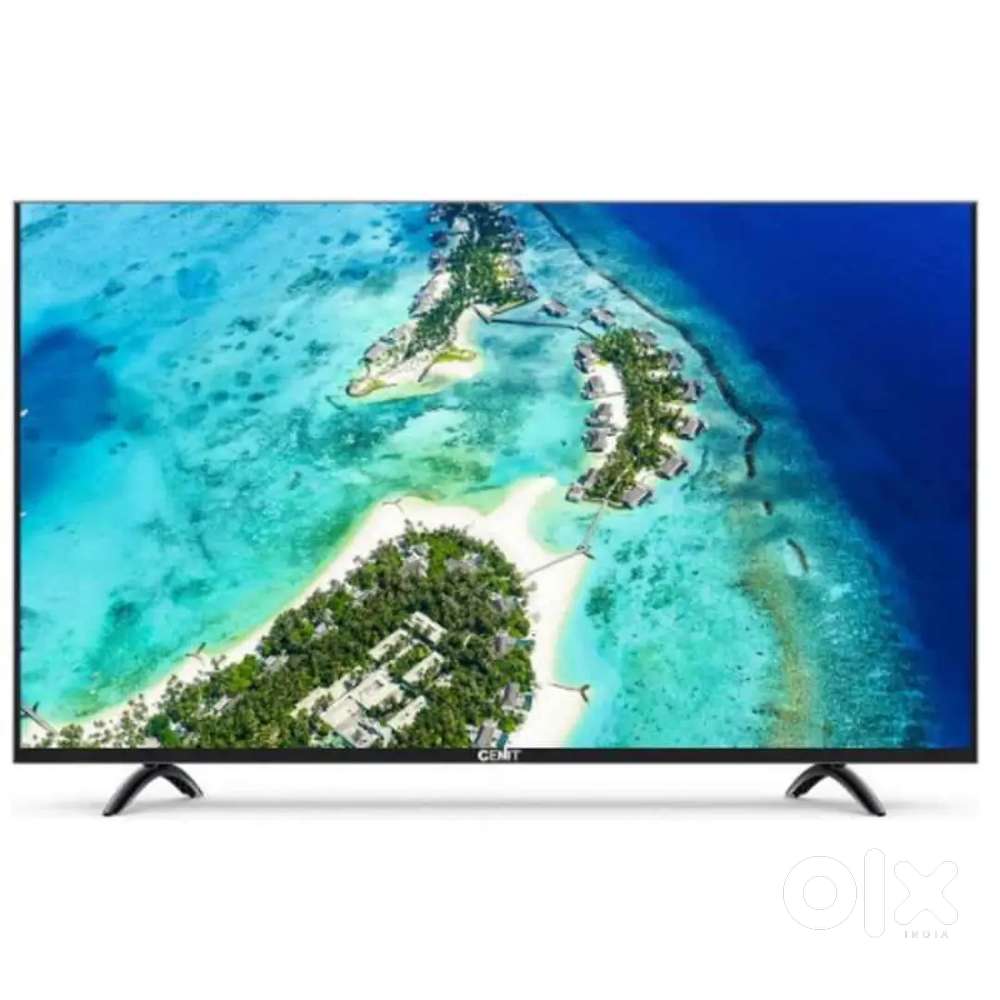 43 inch smart android frameless led tv with 600 channel free in tv