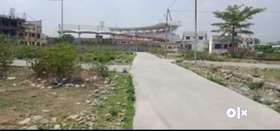 Residential plot available for sale Rajiv Gandhi international cricket stadium 200 mtr inside from c...