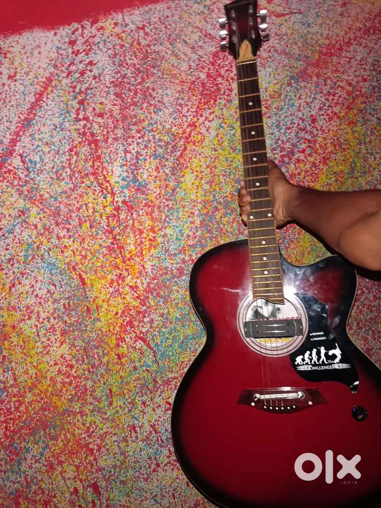 Guitar semi electric