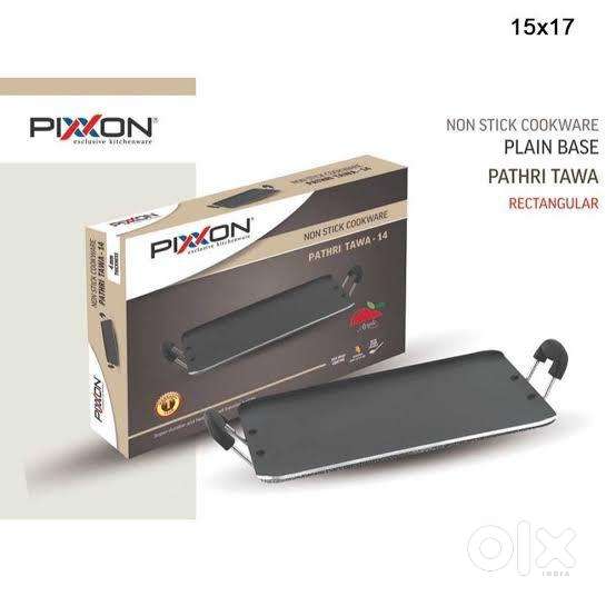 Brand New Pixxon 12X15 Inches 4MM Tawa Metal Spoon Friendly MRP-1875