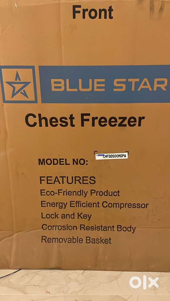 Blue star chest freezer