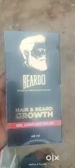 Beard hair and beard growth oil,,, only 2days reat