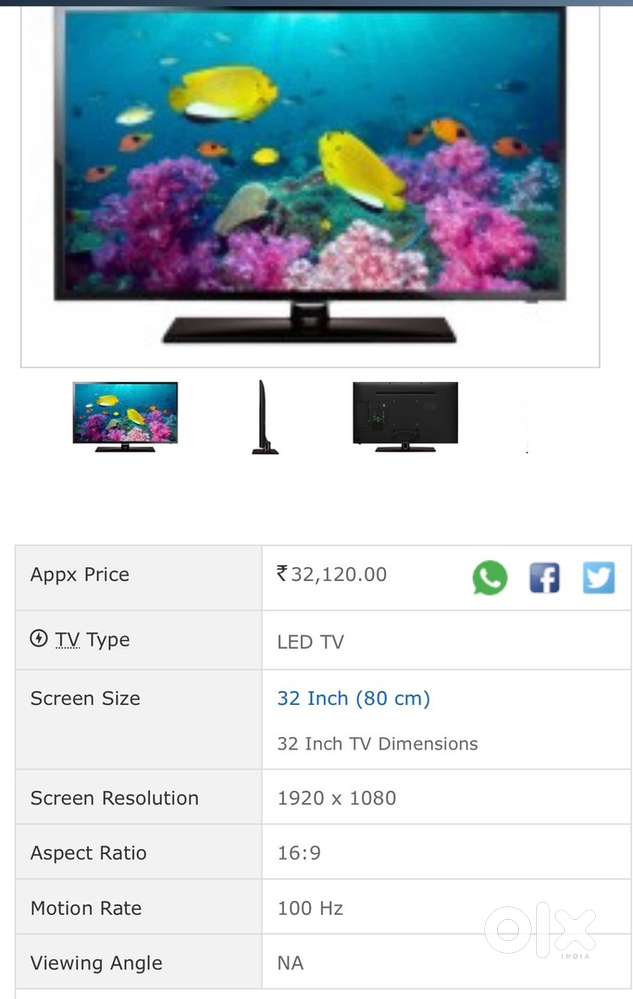 Samsung led tv