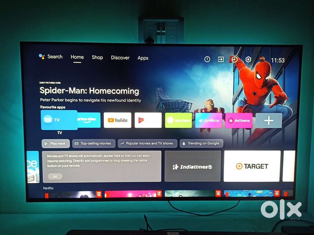 4K Sony X9000H - 55” Full-Array LED TV