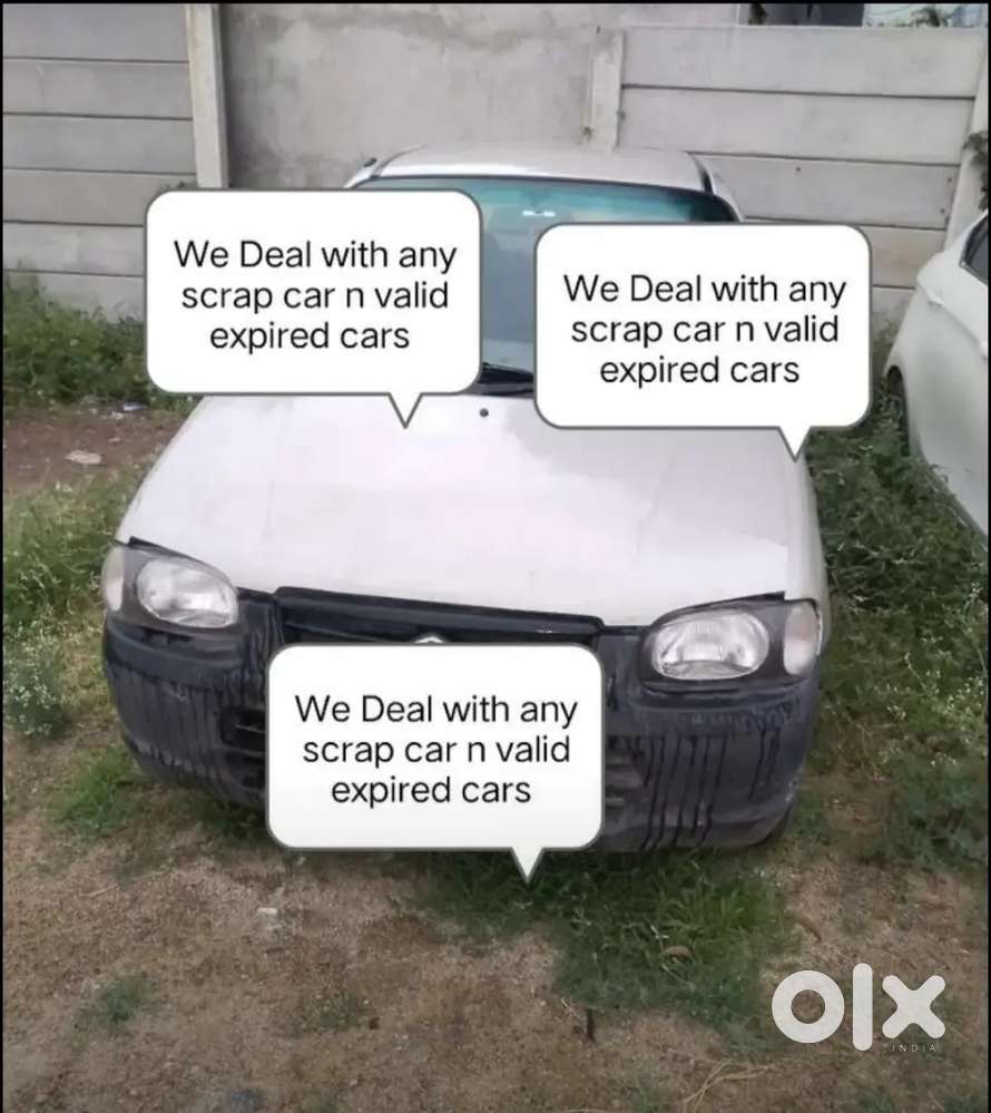 BUYER OF ANY SCRAP SCRAP CAR N VALID EXPIRED CARS N WASTE CARS