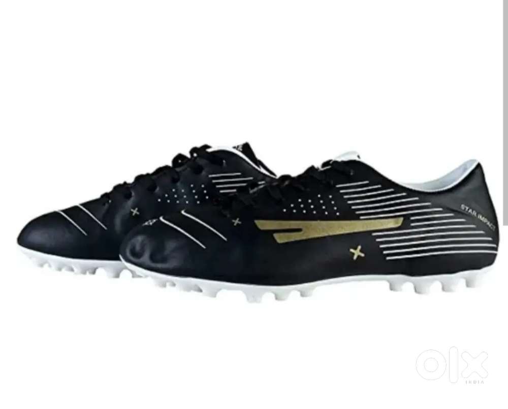 BLACK Sega Football Shoes