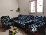4 seater wooden dinning table 2 study table sofa