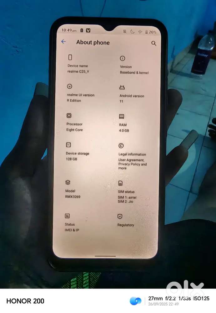 Realme c25y 128gb