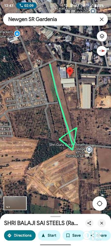 land area in good locality