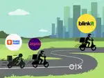 Blinkit delivery job alert