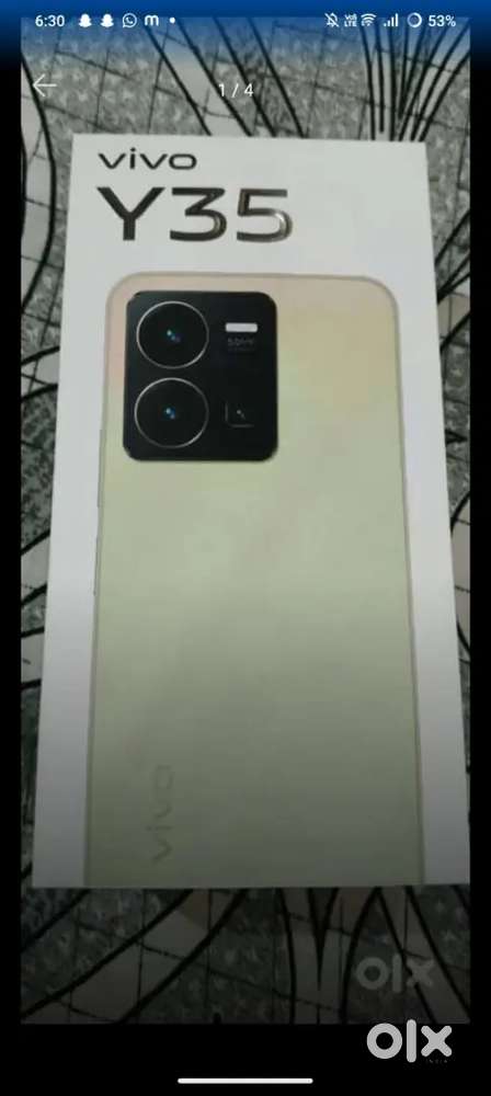 Vivo y35 8+8 gb 128gb