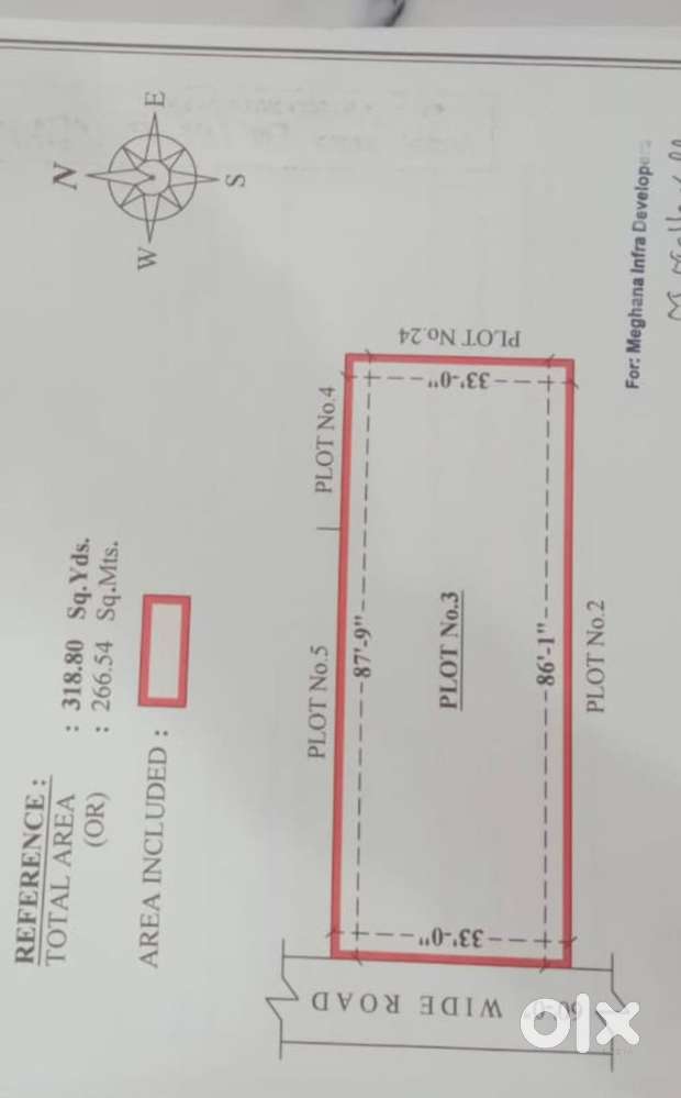 Walkable distance frm NSR Hospital & RAGA Villa’s ready Cnst