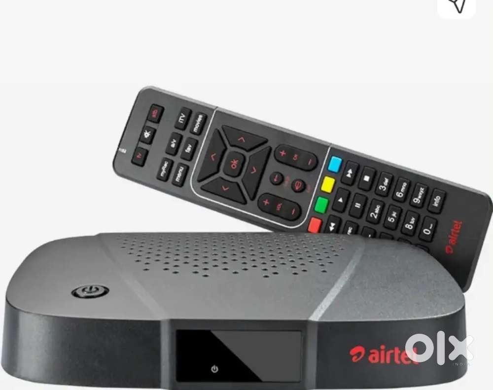Airtel Dish + Airtel set up Box +Airtel wire