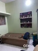 1 room is vacant in 2 bhk flat in ground floor opposite of haj house