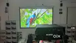 RD2 Projector 350Inch 4K 3D Watch Movies Cricket For Home Office Cafe