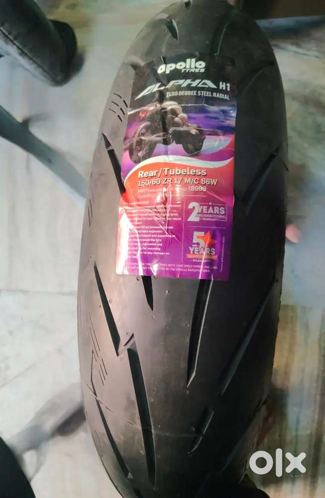 Ktm new tyre