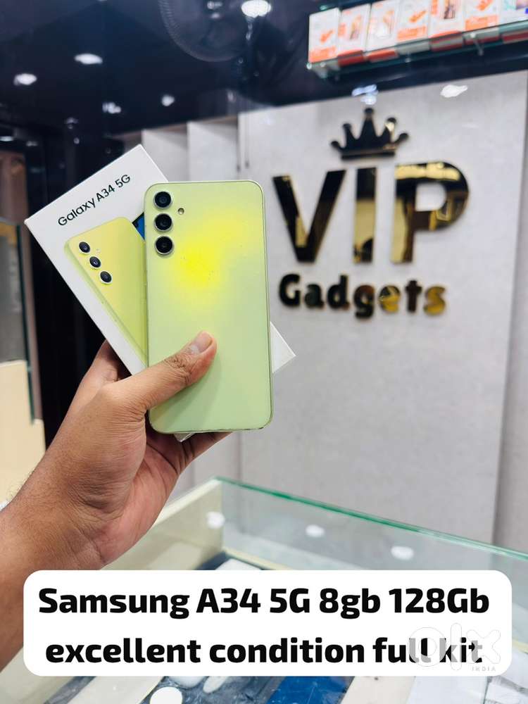 Vip gadgets samsung a34 5G 8gb 128Gb