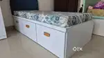 Kids bed with storage drawers