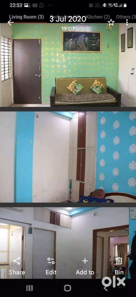 2BHK Flat for rent in Maninagar