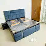 Luxury Double bed box storage sale direct from factory
