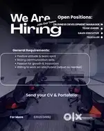 We are looking for a smart and enthusiastic candidates open position