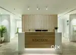 New latest cash counter hotel reception table shops counter table