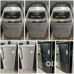 WASHING MACHINE & Double door FRIDGE  with WARRANTY + FREE DELIVERY