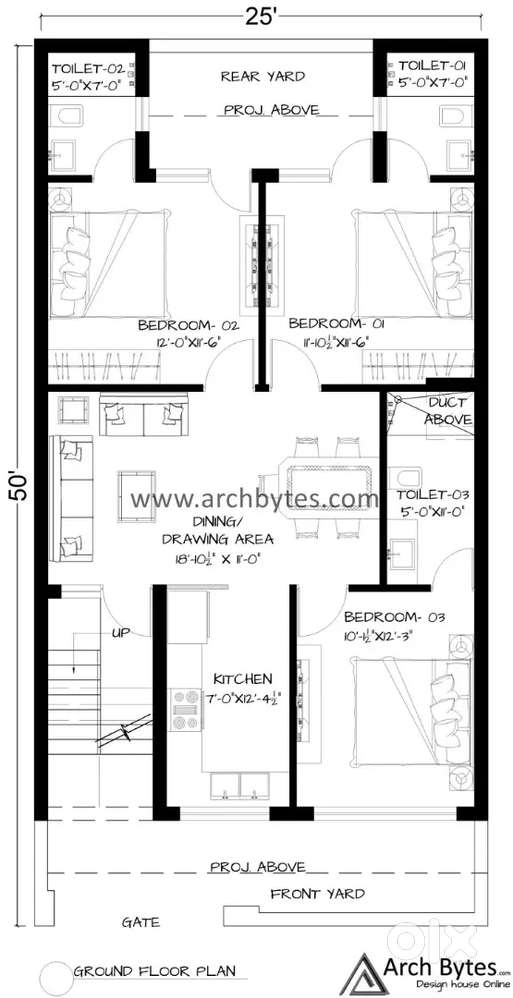 Plot near itm college