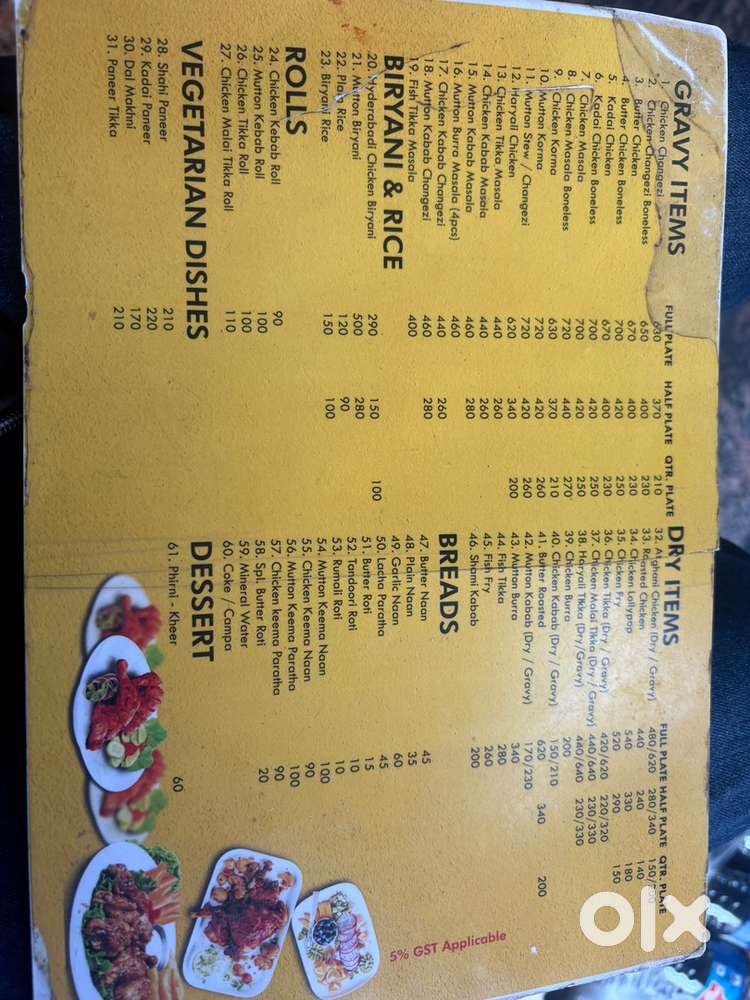 I wont a cook for my take away eating house