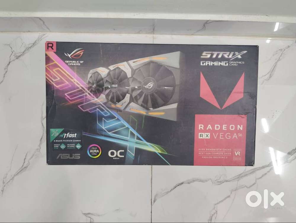 ASUS ROG Strix RX Vega 56 OC Edition 8GB Graphics Card